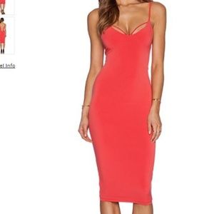 Nooki Red Midi-dress